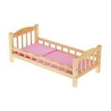Кроватка кукольная деревянная № 14